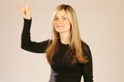 Znakovni jezik se retko koristi u avionima