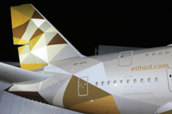 Etihad predstavio novi izgled aviona na svom prvom A380