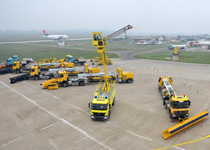 Aerodromska zimska služba radi u punom kapacitetu