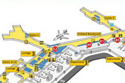 Promena check-in šaltera Air Serbije u Amsterdamu