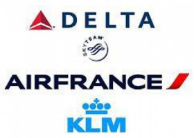 KLM, Air France i Delta do Amerike