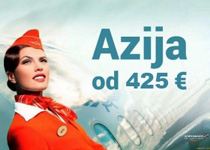 Aeroflot: U aprilu super povoljno do Azije
